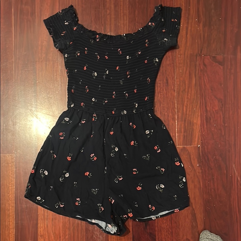 Floral Hollister Romper